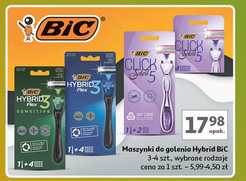 Wk艂ady do maszynki Bic click soleil 5 promocja
