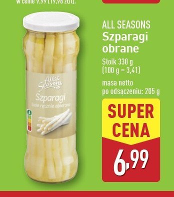 Szparagi obrane All seasons promocja