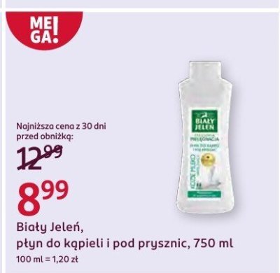 Płyn do kąpieli i pod prysznic  promocja w Rossmann