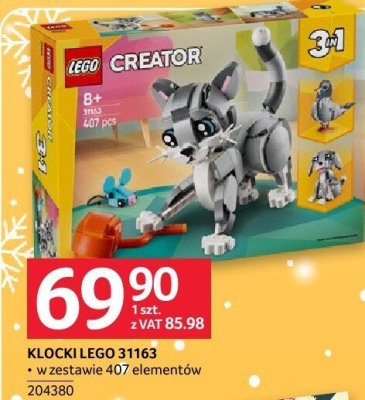 Klocki LEGO KLOCKI LEGO 31163 promocja w Selgros