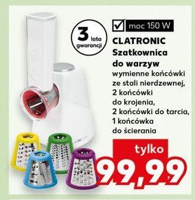 Szatkownica do warzyw Clatronic promocja