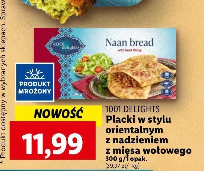 Placki w stylu orientalnym 1001 delights promocja