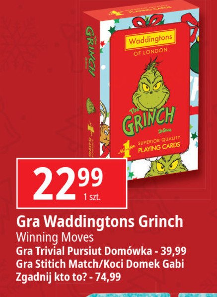 Gra zgadnij kto to? WADDINGTONS promocja