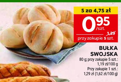 Bułka swojska promocja