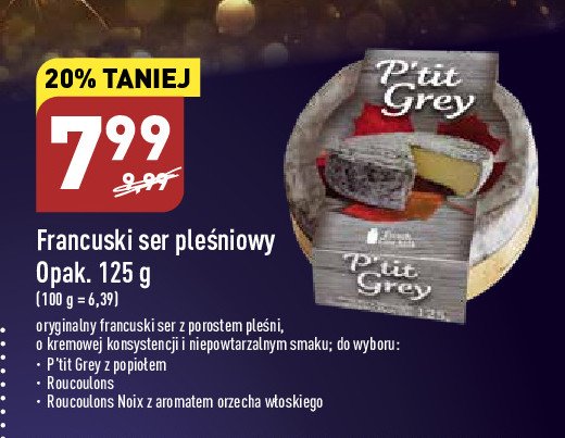 Ser pleśniowy roucoulons noix Fromagerie milleret promocja