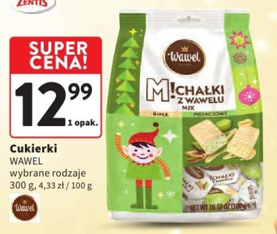 Cukierki Wawel Miałki z Wawelu Tarc. Bale. Pieprzowe wybrane rodzaje promocja w Intermarche