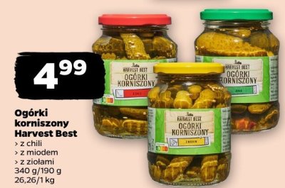 Ogórki korniszony z chili promocja w Netto