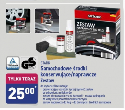 Zestaw przywracaj膮cy czysto艣膰 Stark automotive promocja