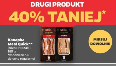 Kanapka różne rodzaje DRUGA -40% promocja w Netto