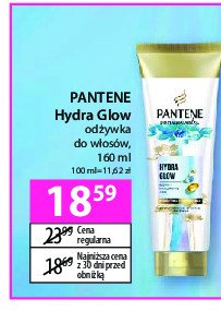 Odżywka do włosów hydra glow Pantene pro-v miracles promocja