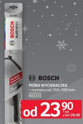 Pióra wycieraczek Bosch różne, dł. 350-700 mm promocja w Selgros