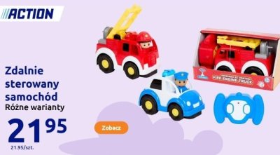 Zabawka zdalnie sterowany samochód Różne warianty promocja w Action
