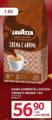 Kawa ziarnista Lavazza Crema e Aroma 1 kg promocja w Selgros