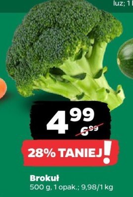 Brokuły mrożone Zaczarowany ogród promocja w Netto