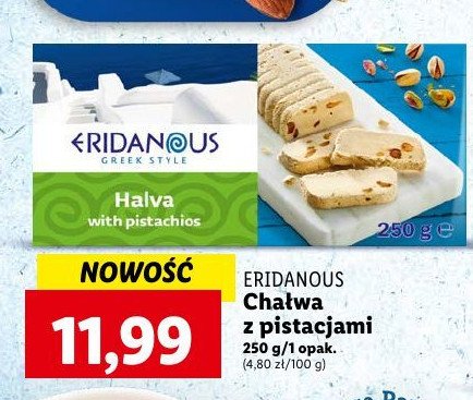 Chałwa z pistacjami Eridanous promocja