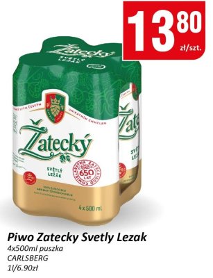 Piwo Żatecky Svetly Lezak promocja w Chorten