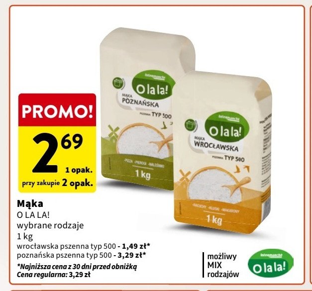 Maka wrocławska O la la! promocja w Intermarche