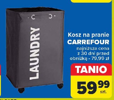 Kosz na pranie Carrefour promocja