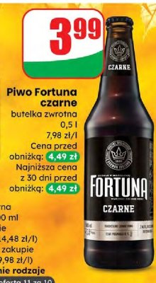 Piwo promocja w Dino