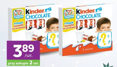 Czekolada Kinder Chocolate promocja w Stokrotka