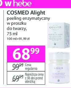 Peeling enzymatyczny do twarzy Cosmed promocja