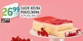 Ciasto kostka porzeczkowa Olsza promocja