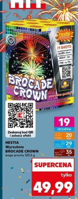 Wyrzutnia BROCADE CROWN promocja w Kaufland