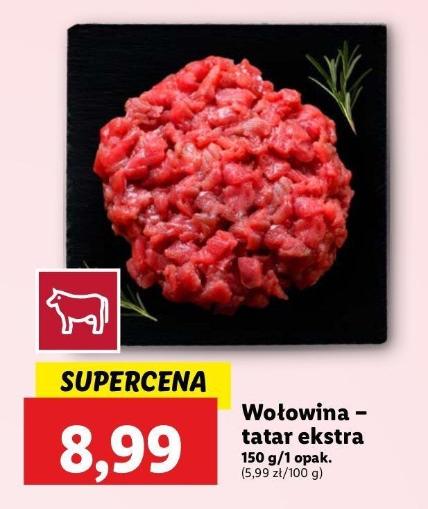 Tatar wołowy ekstra promocja