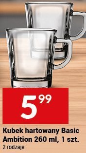 Kubek hartowany Basic Ambition 260 ml promocja w Twój Market