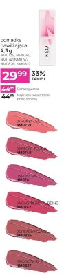 Pomadka nawilżająca NM0741 Rosy Mist promocja w NEONAIL & NEO MAKE UP