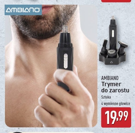 Trymer do nosa i uszu AMBIANO promocja