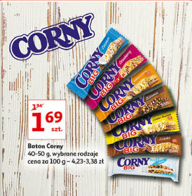 Baton brownie Corny big promocja