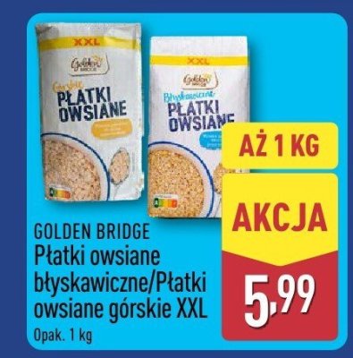Płatki owsiane błyskawiczne promocja w Aldi