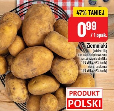 Ziemniaki promocja w POLOmarket