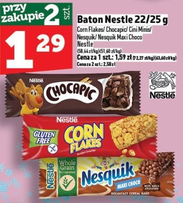 Baton Nestle 22/25 g promocja w TOPAZ
