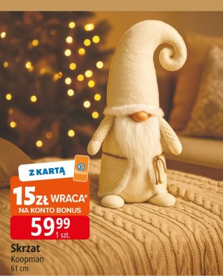 Skrzat Koopman 61 cm promocja w Leclerc