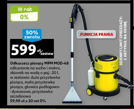 Odkurzacz mod-48 Mpm product promocja