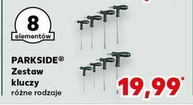 Zestaw kluczy gwiazdkowych Parkside promocja w Kaufland