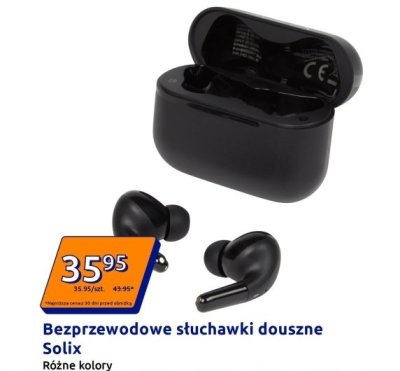 Bezprzewodowe słuchawki douszne  promocja w Action