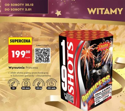 Wyrzutnia Princess promocja w Biedronka