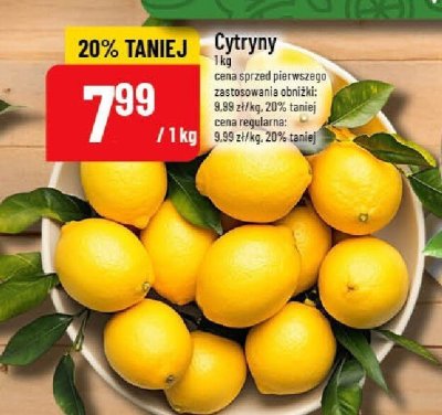 Cytryny promocja w POLOmarket