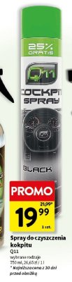 Spray do czyszczenia kokpitu Q11 promocja w Intermarche