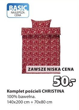 Komplet pościeli CHRISTINA promocja w Jysk
