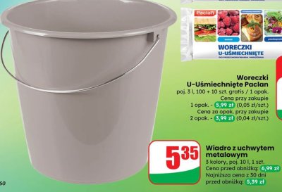 Woreczki U-Uśmiechnięte Paclan promocja w Dino