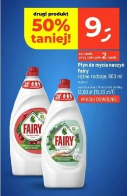 Płyn do mycia naczyń Fairy promocja w Dealz