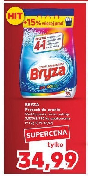 Proszek do prania kolor Bryza promocja