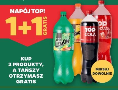 Napój cola Podniesiony kciuk promocja w Netto