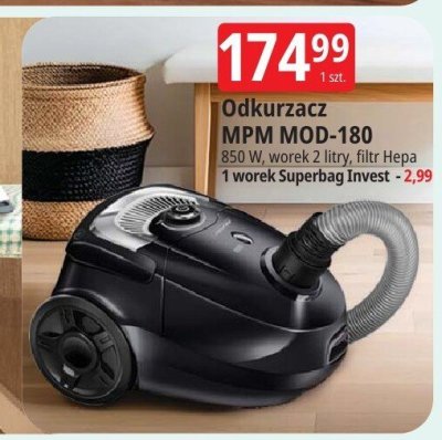 Odkurzacz MPM MOD-180 promocja w Leclerc