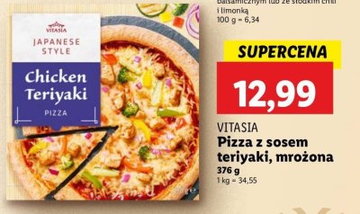 Pizza teriyaki Vitasia japan promocja