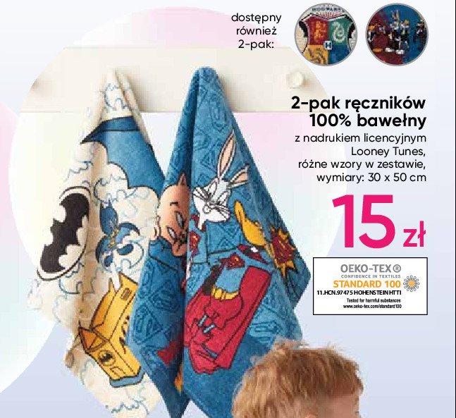 R臋czniki looney tunes 30 x 50 cm promocja